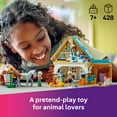 thumbnail image 4 of LEGO Friends Horse and Pet Vet Clinic -Veterinarian Playset for Kids, Girls and Boys, Ages 7+ - Toy Building Set for Pretend Play with 3 Minidolls, Horse Toy, Dog, and Cat - Gift Idea - 42651, 4 of 8