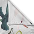 thumbnail image 3 of Ambesonne Dinosaur Kitchen Curtains, Jurassic Composition, 55"x39", Multicolor, 3 of 3