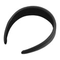 thumbnail image 6 of Unique Bargains Faux Leather Headband Hairband for Women 1.6 Inch Wide 1 Pcs Black, 6 of 7