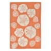 Liora Manne Frontporch 1408/18 Shell Toss Coral Area Rug 24 Inches X 36 Inches