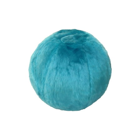 Turquoise yoga balle avec Slipcover intérieur de haute qualité Bouncy Fur balle