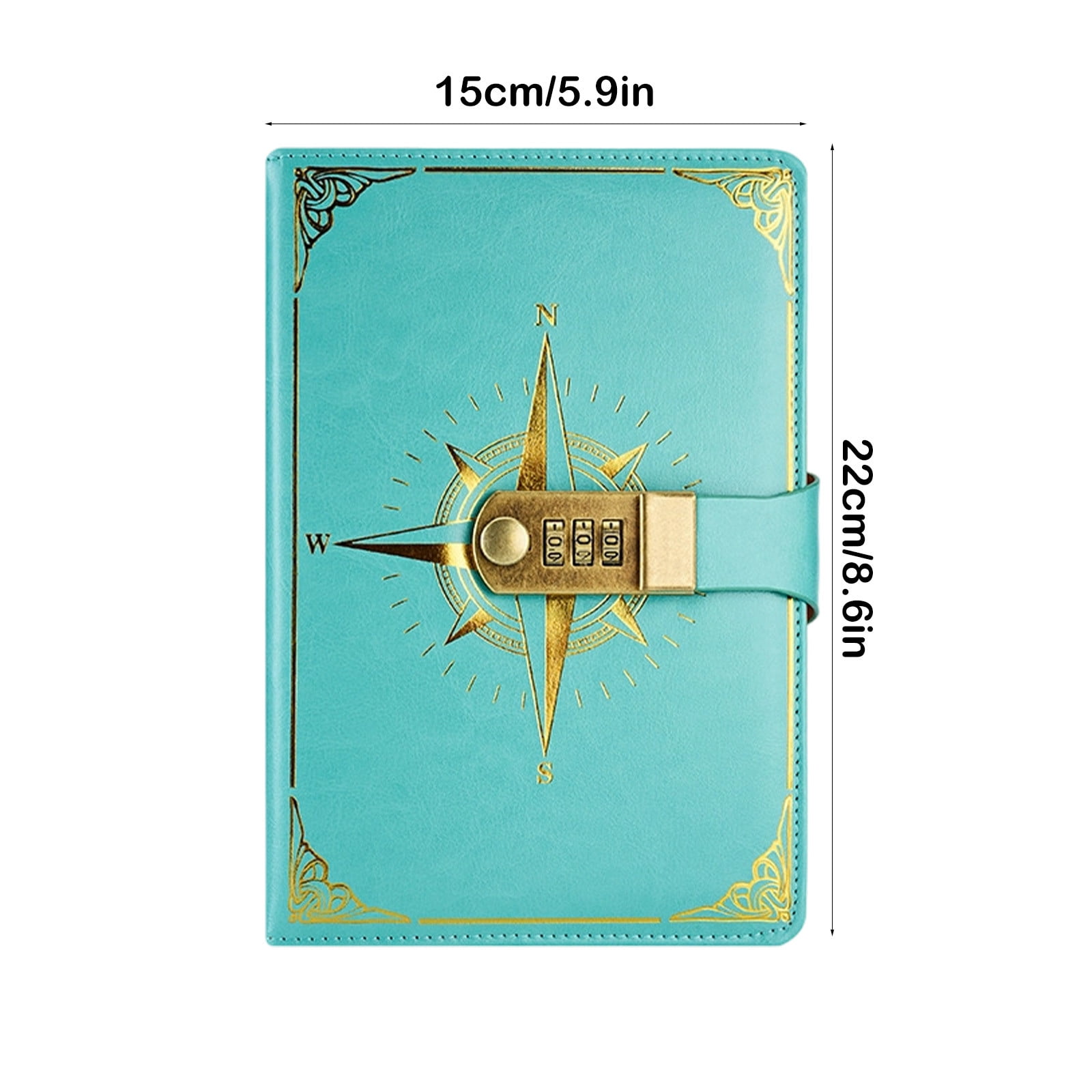 Password Notebook under $5! Xqxayjr A5 Lockable Diary Notebook