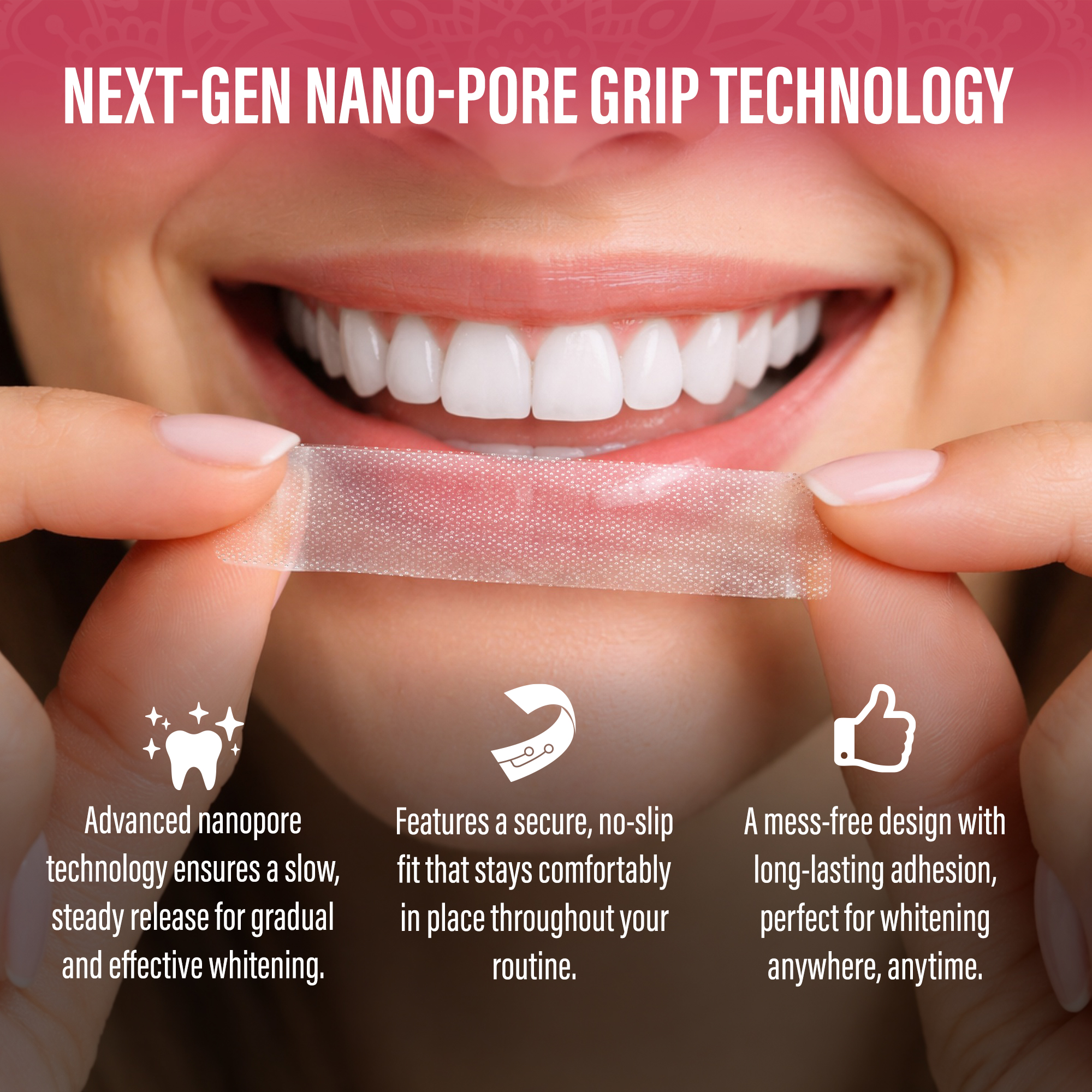 GuruNanda Sensitive Teeth Whitening Strips photo 5