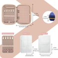 thumbnail image 4 of Funda organizadora de joyas ProCase Large Travel para joyas, 4 of 6