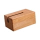 thumbnail image 3 of Funda para caja de pañuelos de madera maciza rectangular con decoración nórdica E, 3 of 9