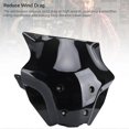 thumbnail image 3 of Motorcycle Front Windshield Reduce Wind Drag Enhanced Aerodynamics Windscreen Wind Deflector for MT-09 2024 and Later Black, 3 of 4