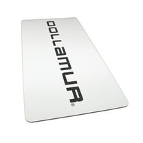 3x6 Dollamur Signature Workout Mat - White