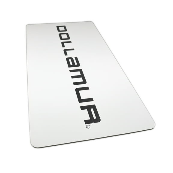 3x6 Dollamur Signature Workout Mat - White
