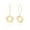 Gold Sun Earring, variant on Platinum Plated Long Bar Dangle Earrings for Women Dainty Silver Vertical Bar Drop Earring Minimalist Cuboid Geometric Jewelry for Ears