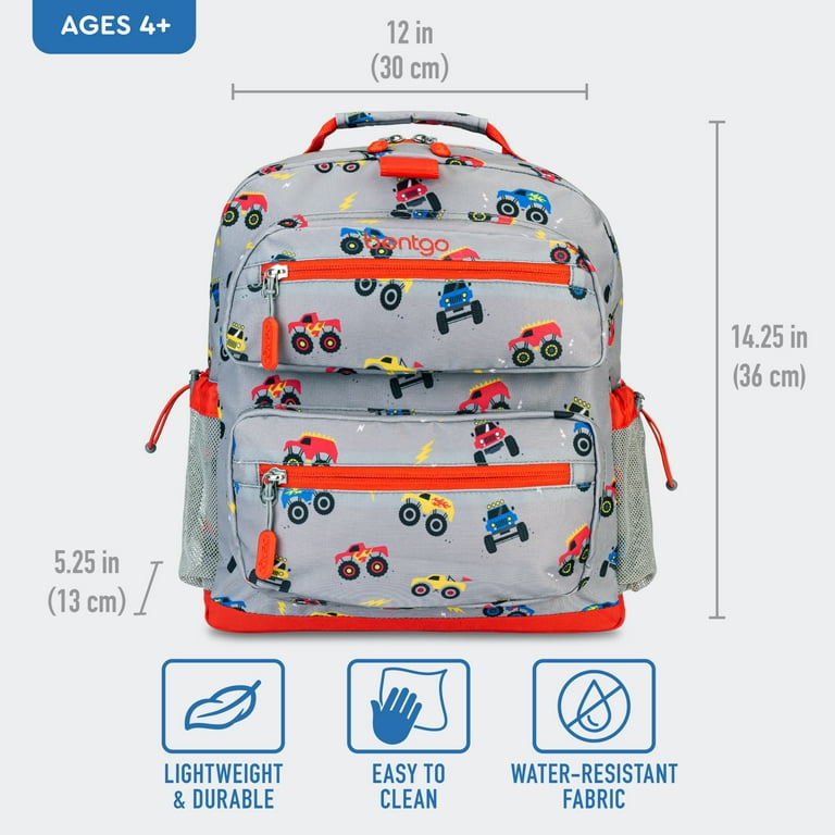 Bentgo Kids School Backpack, Trucks
