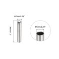thumbnail image 2 of Thermowell Pipe Immersion Well 1/4" ID 9/32" OD 1.2" Stainless Steel 304 for Thermowell Brewing Thermometer 2 Pack, 2 of 5