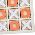 thumbnail image 6 of Wooden Tic TAC Toe Board Game XOXO Chess Board Game Educational Toys Noughts and Crosses for Adult Indoor Outdoor Travel Backyard Gifts, 6 of 7