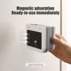 thumbnail image 5 of Caja de almacenamiento magnética en frigorífico montada en la pared • Organizador plegable de absorción magnética • Soporte de ahorro de espacio con capacidad ajustable para la cocina y el despacho, 5 of 6