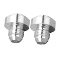 thumbnail image 3 of 2 Pcs AN6 Male Thread Billet Aluminum Alloy Universal 1/2in Male Thread Fitting for Pipe Joint, 3 of 14