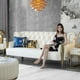 thumbnail image 4 of Living Room Relaxation Leather Sofas Bed White Classical Upholstered Chesterfield Sofa Large Villa Stuhl Italian Furniture My Lux Decor Round, 4 of 12
