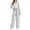 Light Gray, variant on Girls' Quick-Dry Hiking Pants Lightweight Water-Resistant Baggy Joggers with Pockets Black S