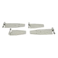 thumbnail image 2 of Kentrol 94-95 Jeep Wrangler YJ Hardtop Door Hinge Set 4 Pieces - Polished Silver, 2 of 6