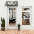 thumbnail image 2 of 36" x 84" Left Hand/Outswing Anodized Aluminum Silver Prehung Commercial Door, 2 of 9