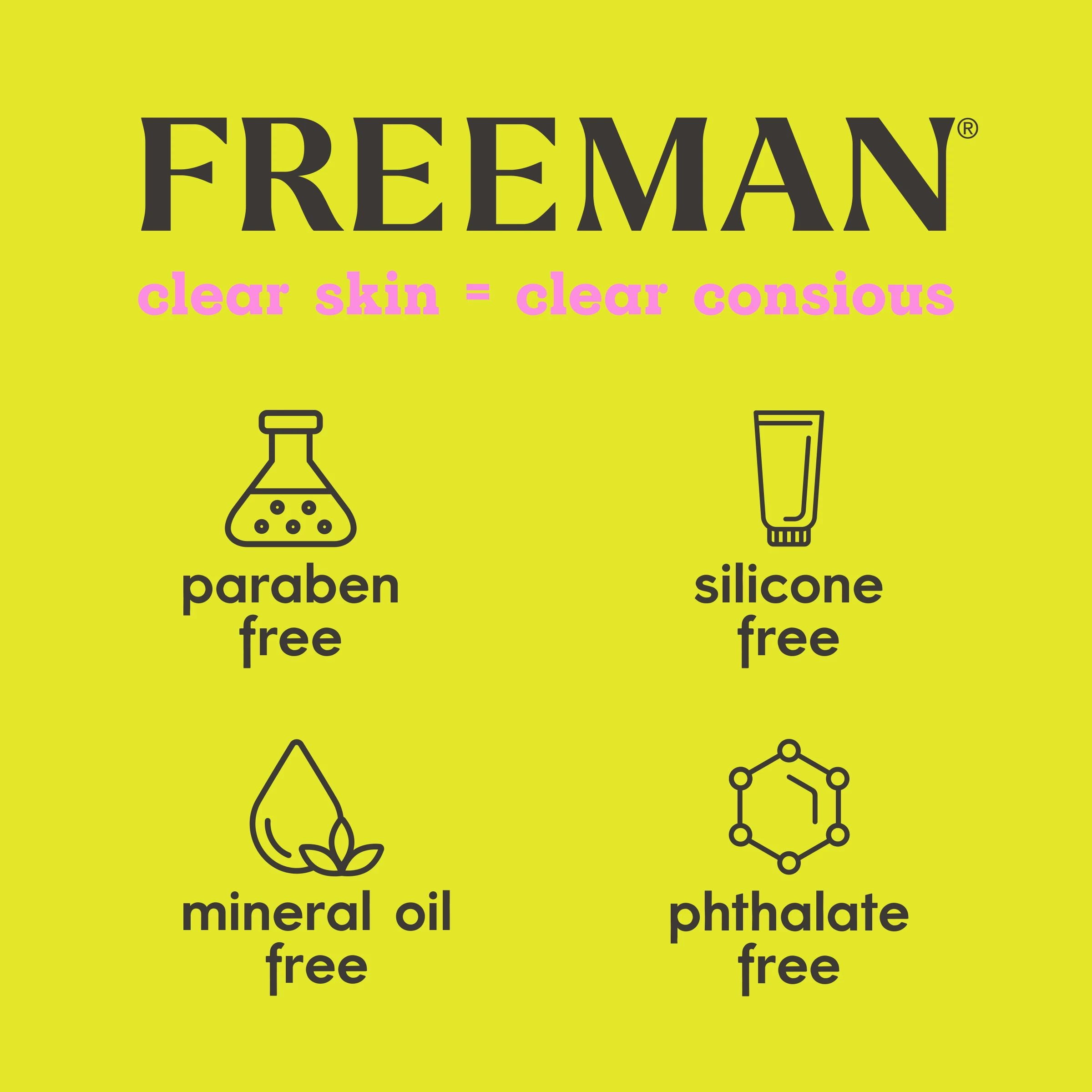 Freeman Natural Skincare Soothing Lavender & Essential Oil Gel Leave on Facial Mask