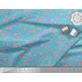 thumbnail image 2 of Soimoi Georgette Viscose Fabric Donuts Food Print Sewing Fabric Yard 42 Inch Wide, 2 of 3
