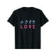 thumbnail image 3 of Love Sign Language Tee Cute Pink Valentines Day T-ShirtFather's Day, Mother's Day, New Year, SpringCamisetas para mujer, lindas camisetas con estampado gráfico, de manga corta, estilo casual, para ve, 3 of 8