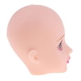 thumbnail image 3 of Suministros de Piezas Personalizadas de Cabeza de Niña Realista con Ojos Sunnimix para Muñeca OB 1/6 BJD Doll Practice Head, 3 of 8