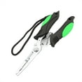 thumbnail image 1 of TIELUTT Nose Fishing Pliers Ice Fishing Gear Stainless Steel Hook Remover Braid Cutter Rustproof Fishing Tools Fishing Deep Sea Set Ice Hook Drop Shot Rigs Pack Liner Ice Line Alarm Ice, 1 of 8