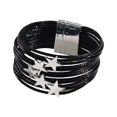 thumbnail image 2 of Pulsera rígida para niña, de aleación, , , ideal para fiestas y como accesorio versátil. Negro, 2 of 8