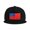 Black, variant on Snapback Hat Samoan Flag Adjustable Flat Bill Brim Hat for Men Women Casual Wear Navy Blue