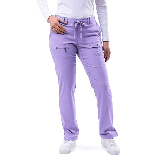 Adar Pro Pantalon de Yoga Skinny Leg pour Femmes, Lavande, L