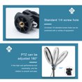thumbnail image 3 of Tripod Adapter ABS Lightweight Stable Mount Adapter ABS 180 Degree Rotatable Adjustable Mounted Adapters Durable Converter Fittings, 3 of 8