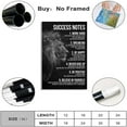 thumbnail image 2 of Success Note Motivation Poster Inspirational Phrases Wall Art Prints Motivational Sayings Quote Poster Positive Print Decoration for Teens Adults Living Room Office Decor, 2 of 6