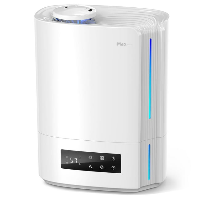 BREEZOME - Humidificadores de 6 litros para recámara, habitación grande y difusor de aceite esencial, humidificadores ultrasónicos de niebla fría para bebé, plantas, guardería dura hasta 60 horas,