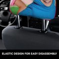 thumbnail image 4 of Mother Goose Club Funda Protectora Universal para Reposacabezas de Coche, Funda Elástica para Reposacabezas de Asiento de Auto, Funda de Tela Antipolvo, Accesorios de Interior 2 Piezas, 4 of 6