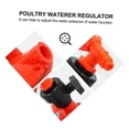 thumbnail image 4 of Regulator Water Line Pressure Regulating Valve Poultry Water Fountain Quail Waterer Bird Waterer Hens Water Dispenser, 4 of 5