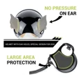 thumbnail image 3 of Casco Con Lentes Para Perro Pequeño A Mediano Para Moto, 3 of 5