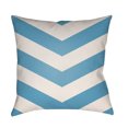thumbnail image 1 of Artistic Weavers LTCH1013-2222 Litchfield Square Pillow, Aqua & Ivory - 22 x 22 in., 1 of 7