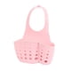 thumbnail image 1 of Injueey Escurridor de cocina, escurridor, soporte de esponja para fregadero, estante de almacenamiento para baño y cocina, soporte para fregadero, Organizadores de utensilios de cocina rosado Injueey JJ2389-04, 1 of 1