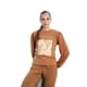 thumbnail image 1 of SUDADERA MADANI marron claro Chica, 1 of 5