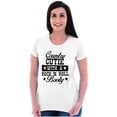 thumbnail image 3 of Nothing Like Southern Girl Country Womens Slim Fit Graphic Tee Brisco Brands M, 3 of 5