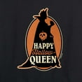 thumbnail image 3 of Disney Villains - Happy Hallowqueen - Women's Lightweight French Terry Long Sleeve Shirt, 3 of 5
