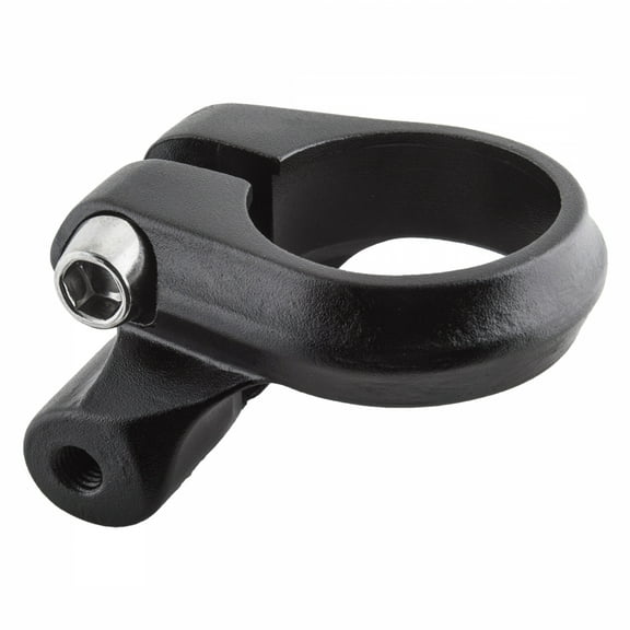 Bicycle Seatpost Clamp Sunlite Alloy 28.6 with Rack Mount Black