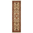 thumbnail image 2 of SAFAVIEH Sumak Gino Floral Bordered Wool Area Rug, Ivory/Rust, 6' x 9', 2 of 3
