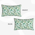 thumbnail image 4 of Kdxio Cotton Pillow Cases 20"x30" Pillowcases,Soft and Breathable Bedroom Pillow Cases-Cactus Plants1, 4 of 8