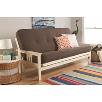 Kodiak Furniture Monterey Frame/Antique White Finish/Linen Cocoa Mattress