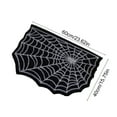 thumbnail image 3 of Halloween Bath Rugs Spider Web Bathroom Rug Non-Slip Floor Mat for Bathroom Kitchen Rug Absorbent Bath Tub Mat Room Halloween Bath Rug, 16x24in, 3 of 6