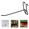 thumbnail image 1 of OUNONA 10Pcs Durable White Pegboard Hooks for Garage Office and Kitchen Organization, 1 of 8
