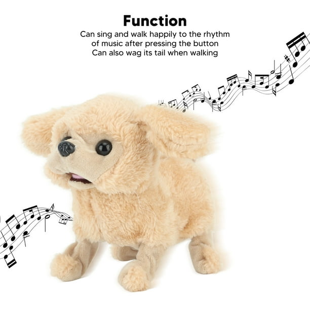 Peluche Chien Jouet Chiot Électronique Interactive Pet Dog - Temu