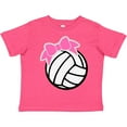 thumbnail image 3 of Inktastic Volleyball with Pink Bow Boys or Girls Toddler T-Shirt, 3 of 5