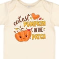 thumbnail image 4 of Inktastic Cutest Pumpkin in the Patch with Orange Heart Boys or Girls Baby Bodysuit, 4 of 5
